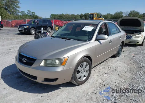 2007 Hyundai Sonata Gls из США, поврежденный, VIN 5NPET46CX7H258173